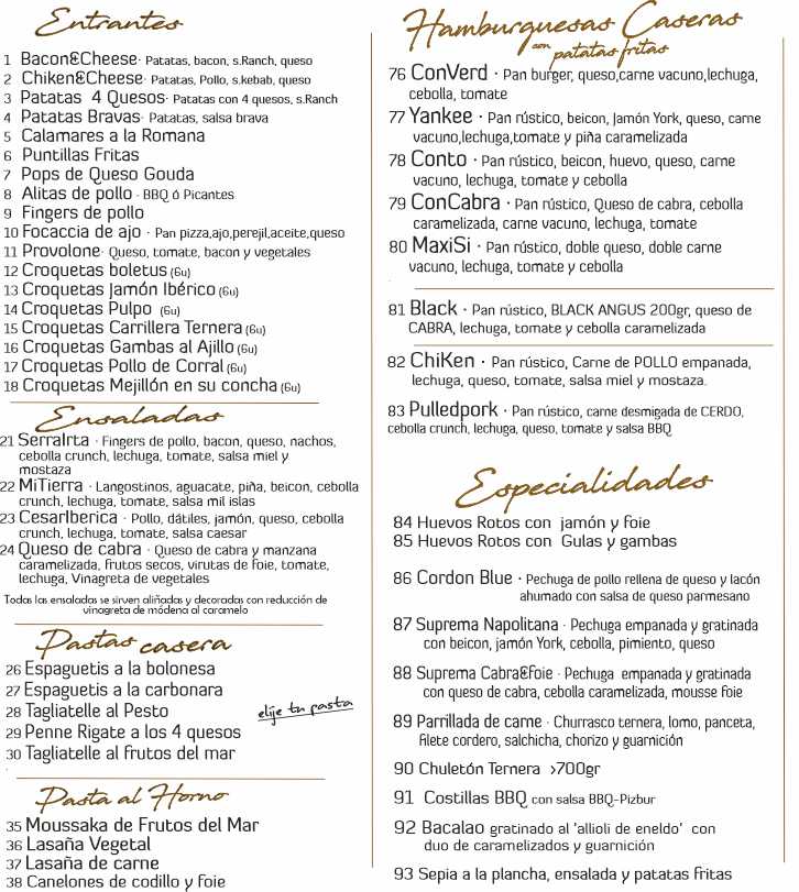 carta llevar 22 pizbur